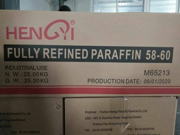 Hengyi brand  fully refined paraffin wax with competitive price