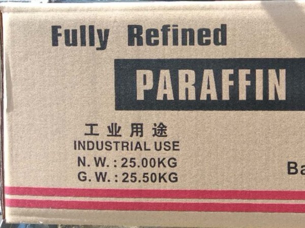 Factory own brand fully refined paraffin wax packing in box